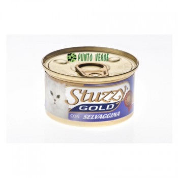 SCHESIR CAT STUZZY GOLD CON SELVAGGINA GR. 85